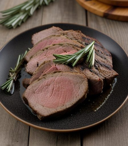 Grilled Leg of Lamb With Garlic and Rosemary - Bon Appeti recipe image
