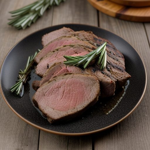 Grilled Leg of Lamb With Garlic and Rosemary - Bon Appeti recipe image