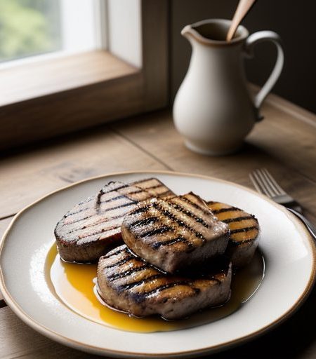 Grilled Maple Pork Chops recipe image