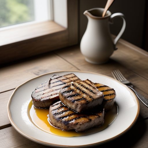 Grilled Maple Pork Chops recipe image