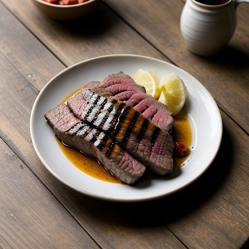 Grilled Marinated Beef recipe image