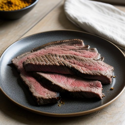 Grilled Marinated Skirt Steak recipe image