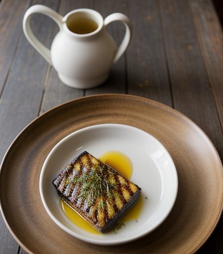 Grilled Meli Melo of Seafood With Soy Beurre recipe image