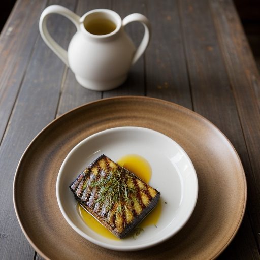 Grilled Meli Melo of Seafood With Soy Beurre recipe image