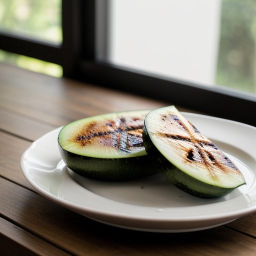Grilled Melon With Cucumber recipe image