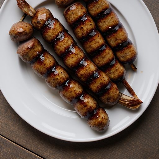 Grilled Moroccan Lamb Sausage (Merguez recipe image