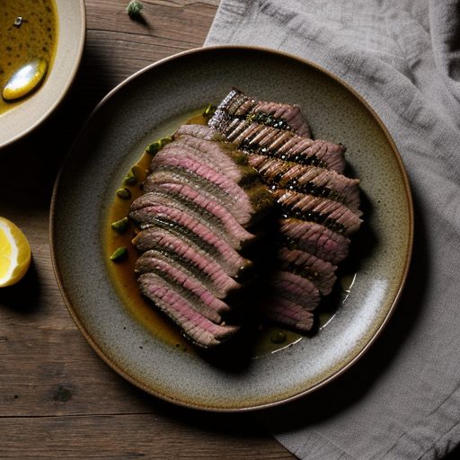 Grilled Moroccan Spices With Flank Steak recipe image