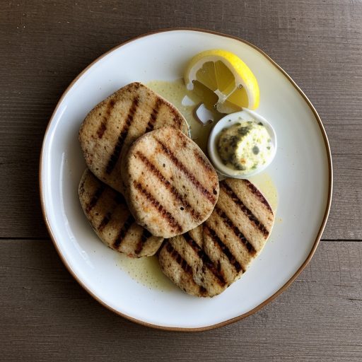 Grilled Mustar Turkey Cutlets recipe image