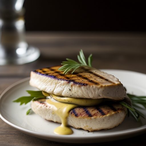 Grilled Mustard Turkey recipe image