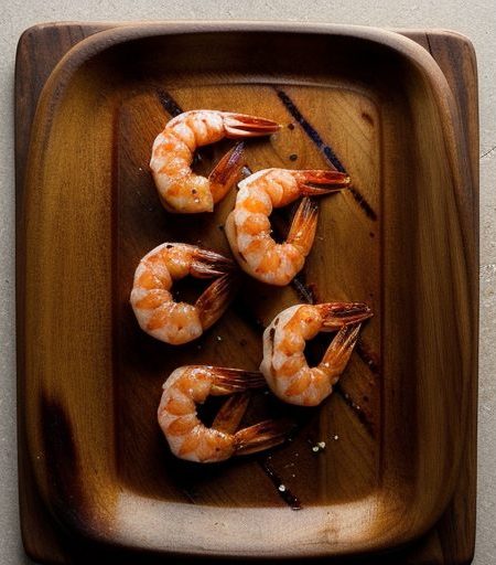 Grilled 'Napalm Shrimp recipe image
