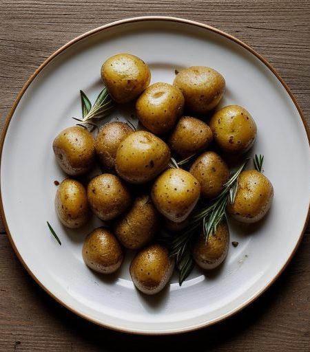 Grilled New Potatoes With Garlic *** Smcd91 F recipe image