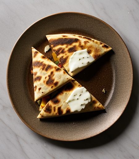 Grilled Pepper Quesadillas recipe image