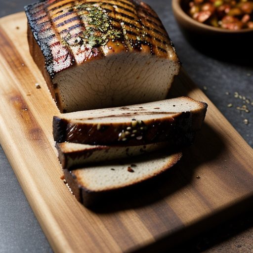 Grilled Pork Bread recipe image