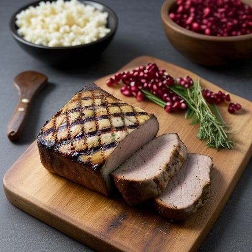 Grilled Pork Bread recipe image