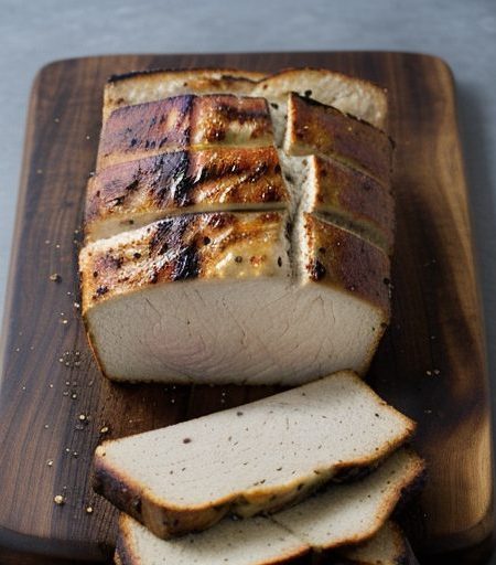 Grilled Pork Bread recipe image