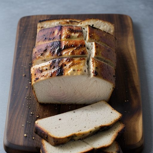 Grilled Pork Bread recipe image