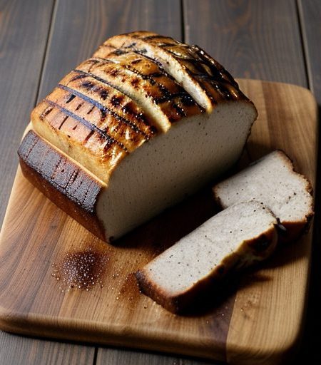 Grilled Pork Bread recipe image