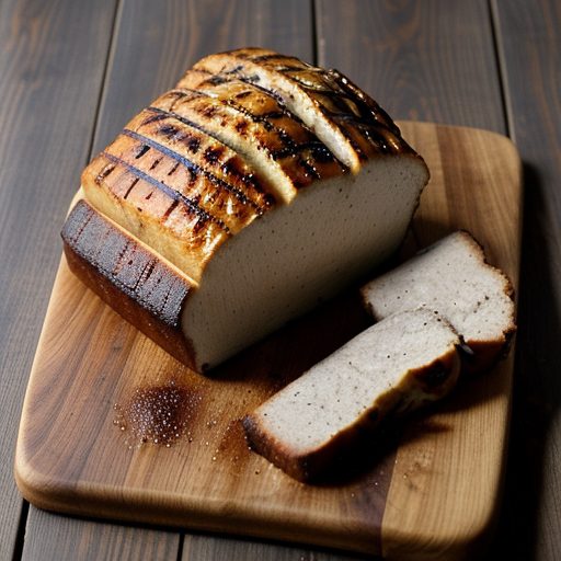 Grilled Pork Bread recipe image