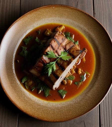 Grilled Pork Casserole recipe image