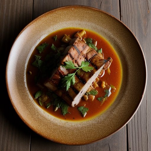 Grilled Pork Casserole recipe image