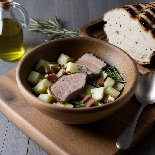Grilled Pork Dressing recipe image