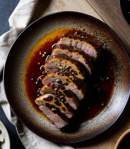 Grilled Pork Loin With Asian Spices recipe image