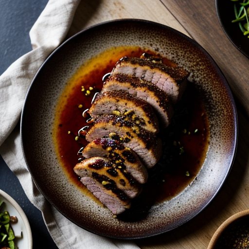 Grilled Pork Loin With Asian Spices recipe image