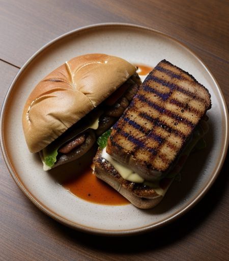 Grilled Pork Sandwich recipe image