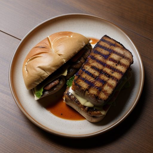 Grilled Pork Sandwich recipe image