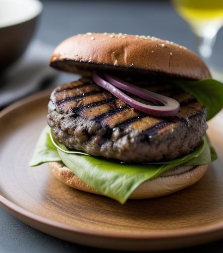 Grilled Portobello Burgers recipe image