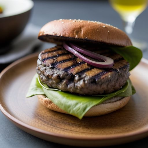 Grilled Portobello Burgers recipe image