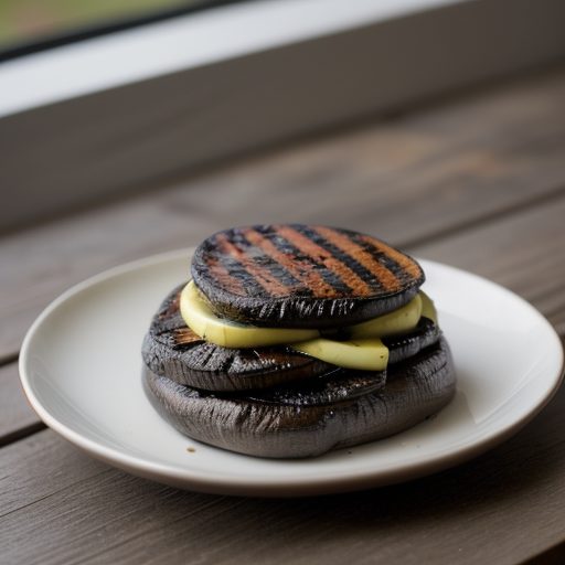 Grilled Portobello Mushroom Slices (Rubey recipe image