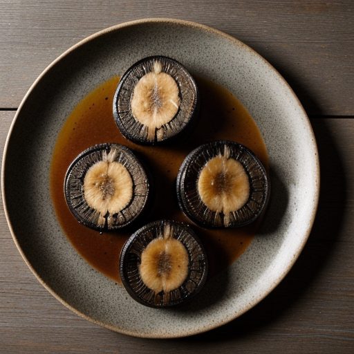 Grilled Portobello Mushrooms Over Angel Hair recipe image