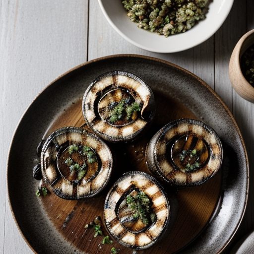 Grilled Portobellos With Hazelnut Gremolata recipe image