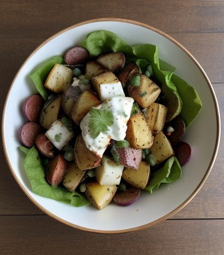 Grilled Potato Salad recipe image