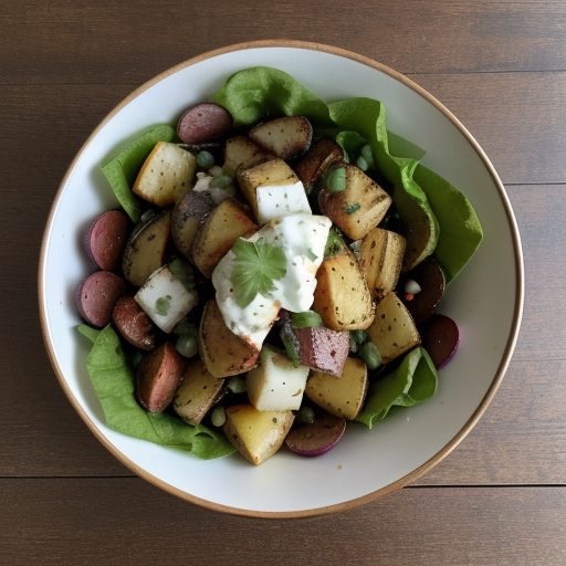 Grilled Potato Salad recipe image