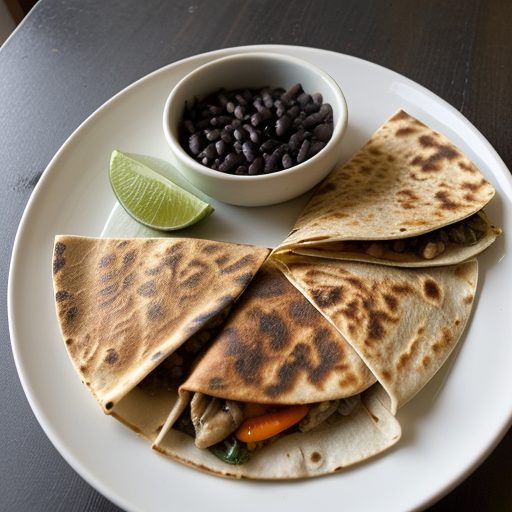 Grilled Quesadillas With Smoked Chicken - RHP recipe image