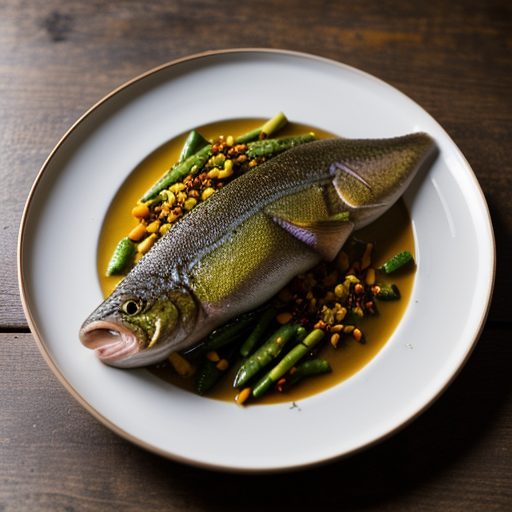 Grilled Rainbow Trout With Asian Flavors recipe image