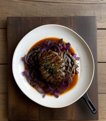 Grilled Red Onions recipe image