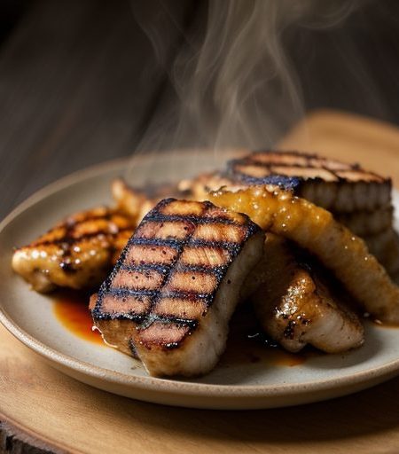 Grilled Rice Bbq recipe image