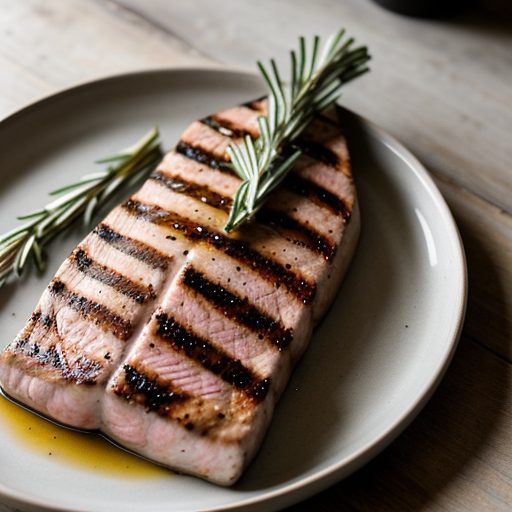 Grilled Rosemary Swordfish recipe image