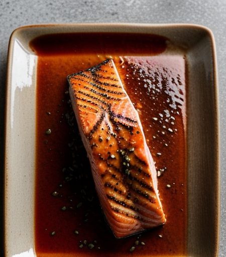 Grilled Salmon & Marinade recipe image