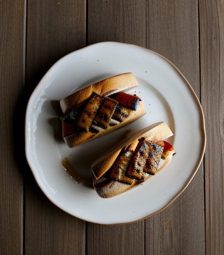 Grilled Sausage Sandwiches recipe image