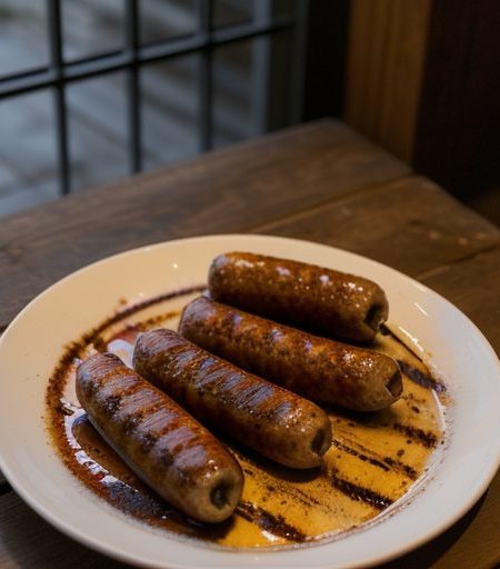 Grilled Sausage Tapas recipe image