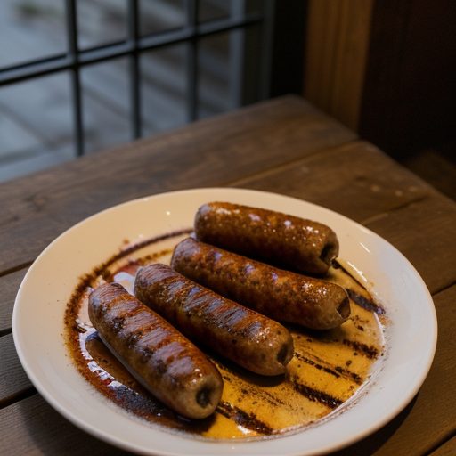 Grilled Sausage Tapas recipe image