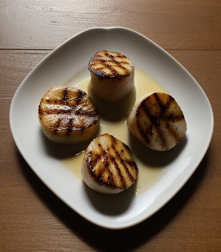 Grilled Scallops(welsh recipe image