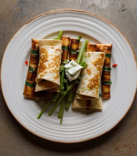 Grilled Seafood Flautas recipe image