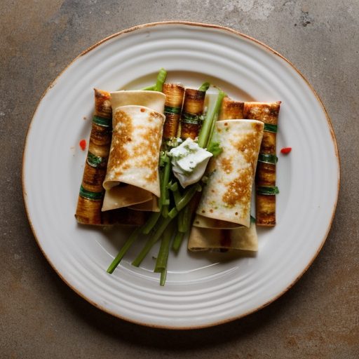 Grilled Seafood Flautas recipe image