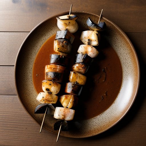 Grilled Seafood Kabobs recipe image