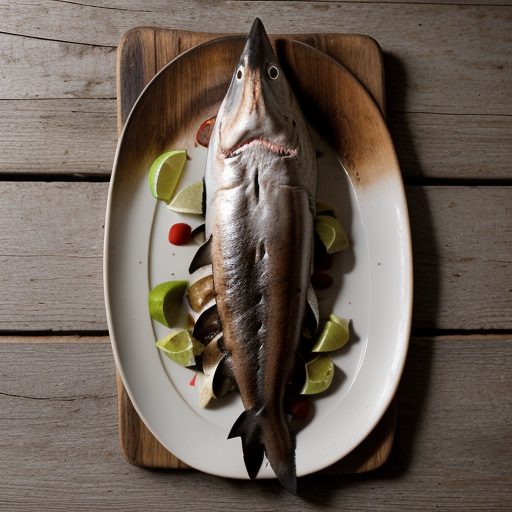 Grilled Shark Mexicana recipe image